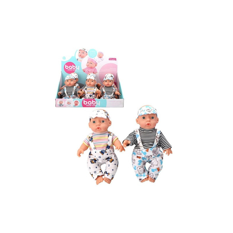 Lalka bobas w ogrodniczkach A-1822 67214