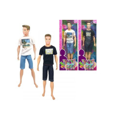 Lalka chłopak 2 wzory A-1229 84143