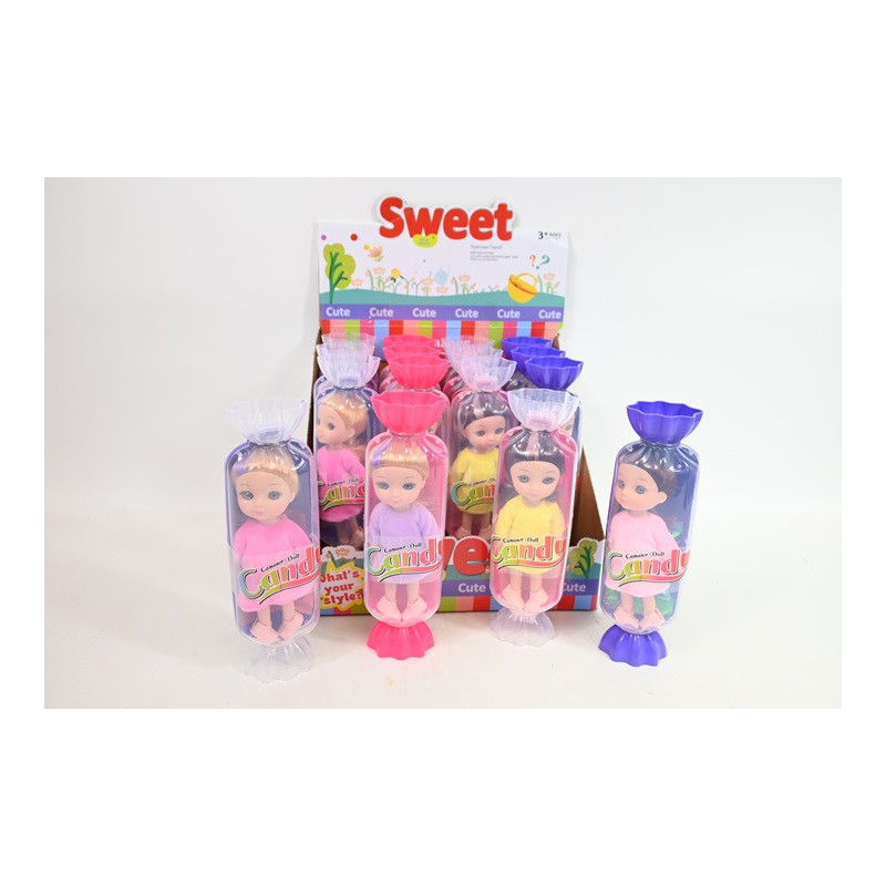 Lalka dzieczynka w cukierku 4wz A-1304 79798