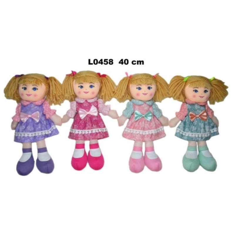 Lalka L-458 4rodz 40cm mix 171214
