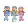 Lalka L-462 3rodz 40cm mix 171252