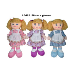 Lalka L-482 3rodz 50cm mix głos 171450