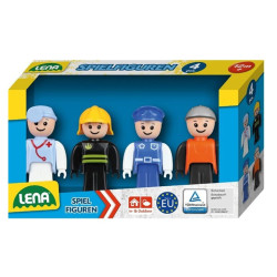 LENA figurki Truxx 4 szt 04490