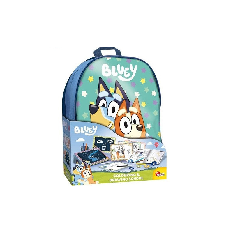 Lisciani BLUey Szkoła rysowania z plecakiem 04604