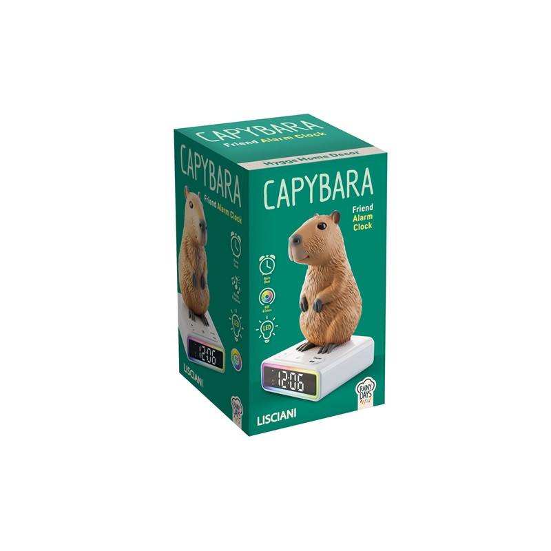 Lisciani budzik/lampka LED Kapibara 113576 13576