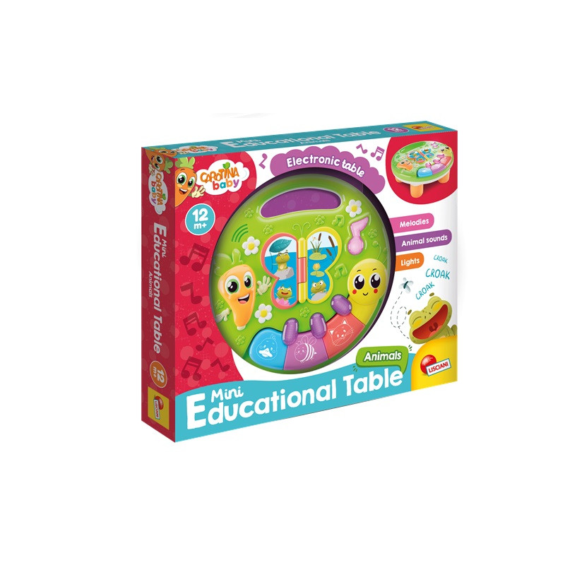 Lisciani CarotinaBaby eduk.ministol.Zwierz...09913