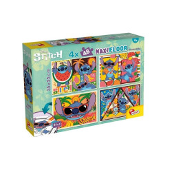 Lisciani Disney puzzle MaxiFloor 4x48 Stitch 10974