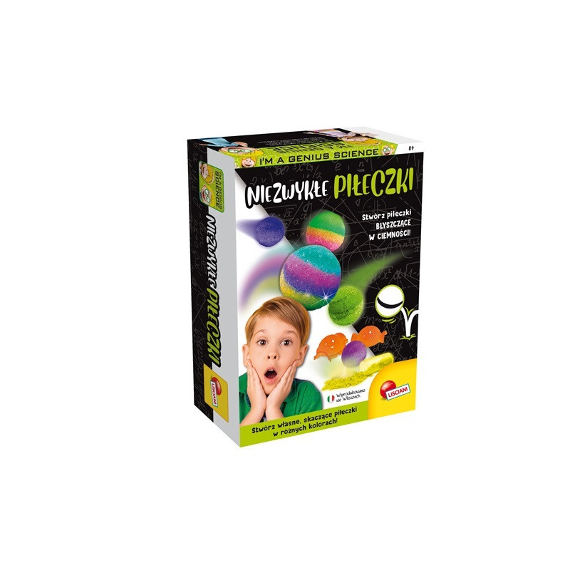 Lisciani I_m a genius Niezwykłe piłeczki 12937