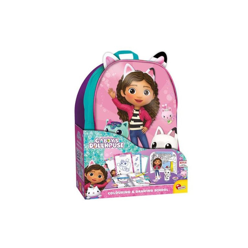 Lisciani Koci domek Gabi szkoła rys.i kolor.06288