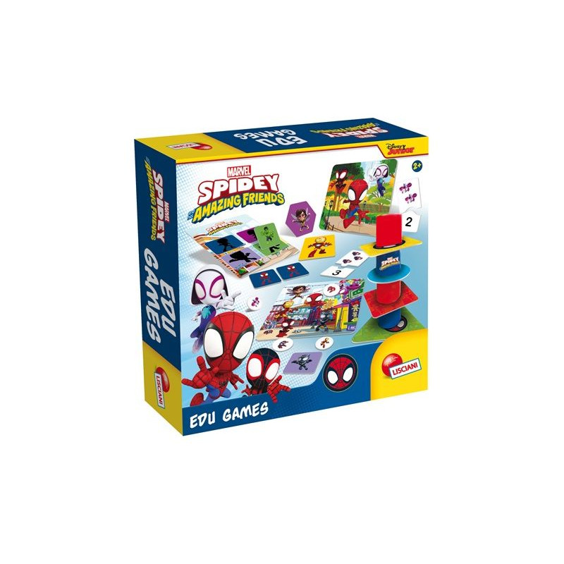 Lisciani Spidey kolekcja gier edukacyjnych 99146