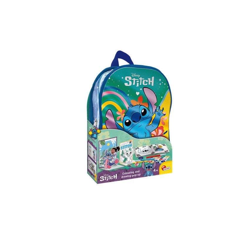 Lisciani Stitch szkoła rysow.z plecakiem 10674