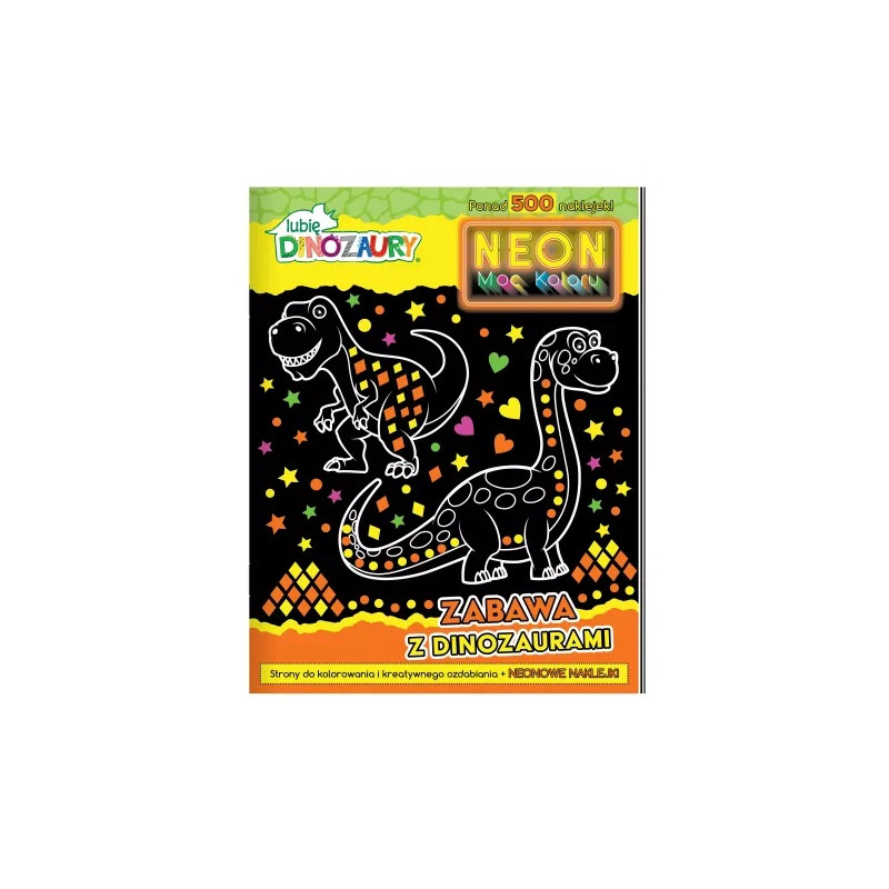 Lubię Dinozaury Neon Moc koloru 28764