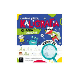 Ładnie piszę Kaligrafia Książka z rowkami 40751