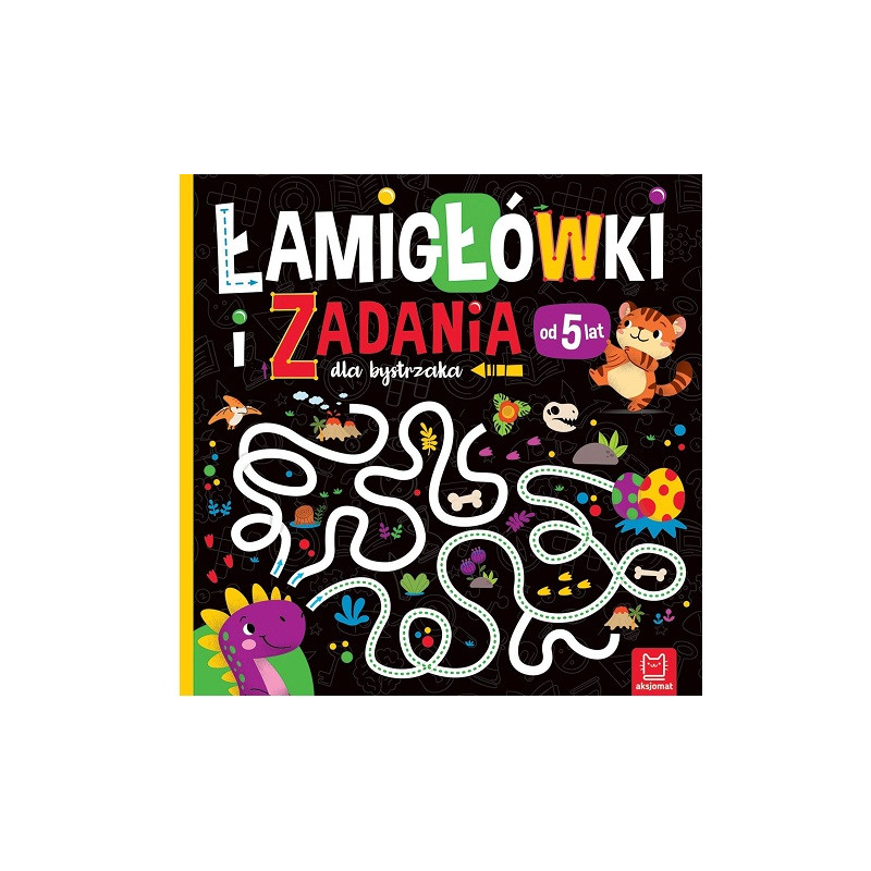 Łamigłówki i zadania dla bystrzaka od 5lat 39570