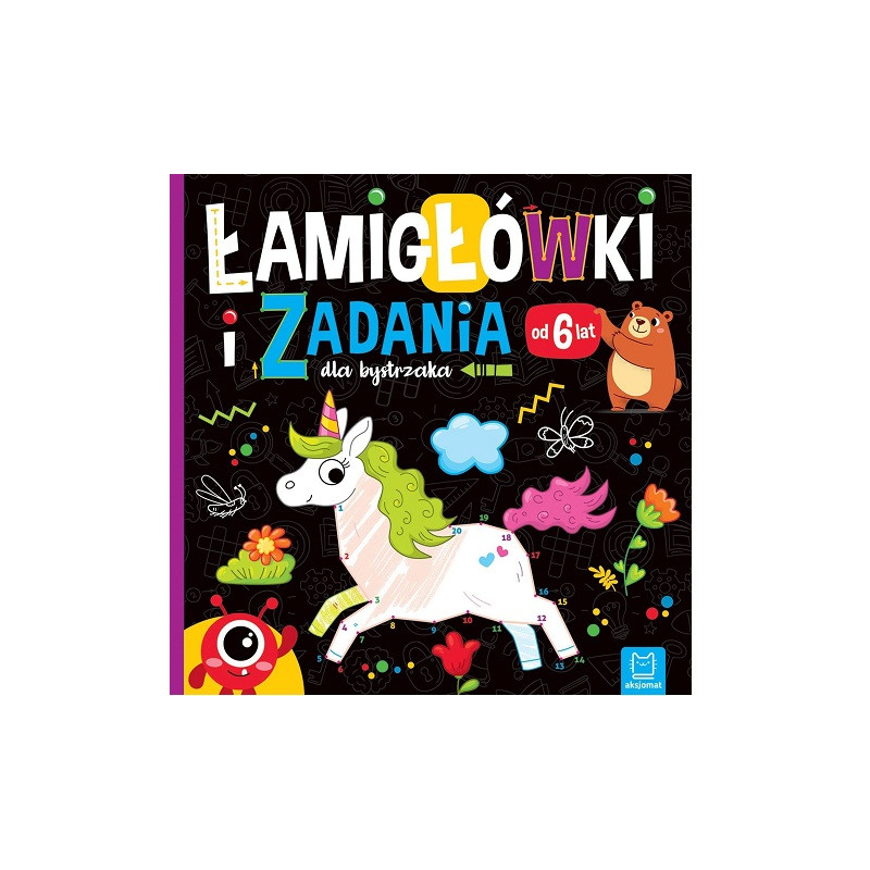 Łamigłówki i zadania dla bystrzaka od 6lat 39587