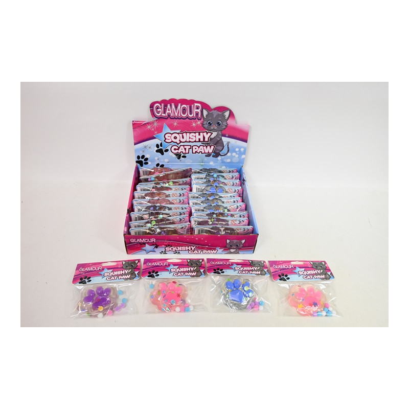 Łapa kota brokat.odkształca się 6rodz 622003 49322