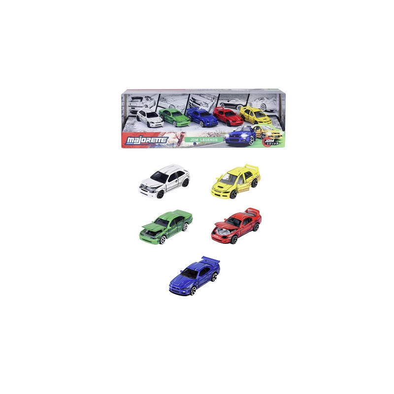 Majorette JDM Legends 5pak pojazdów 410-5000