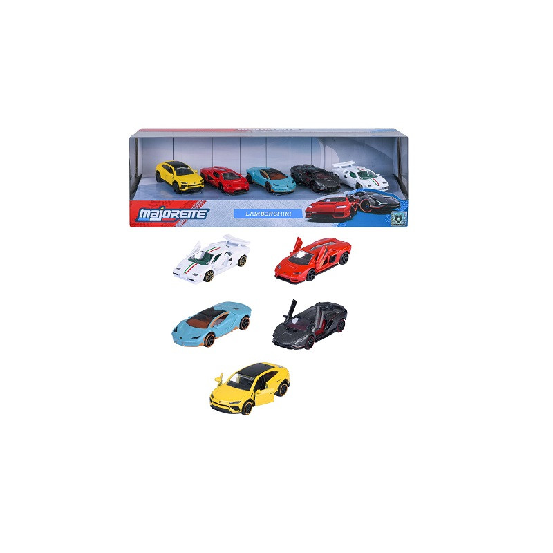 Majorette Lamborghini 5pak pojazdów 210-5001