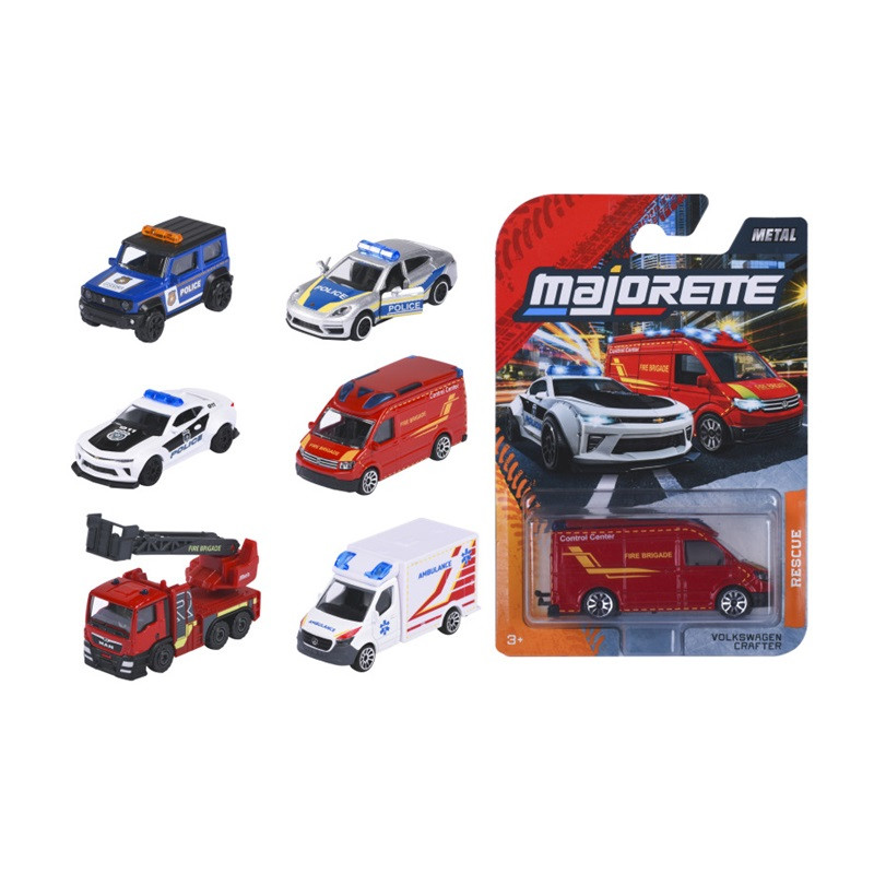 Majorette pojazdy SOS 6rodz 300-0003