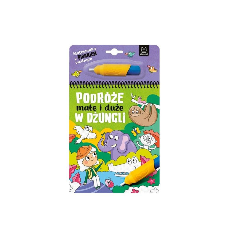 Malow.z pisak.wod.Podr.małe i duże W dżungli 39815