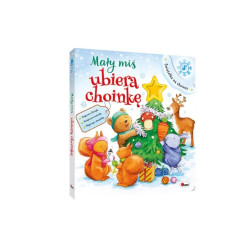 Mały miś ubiera choinkę 14898