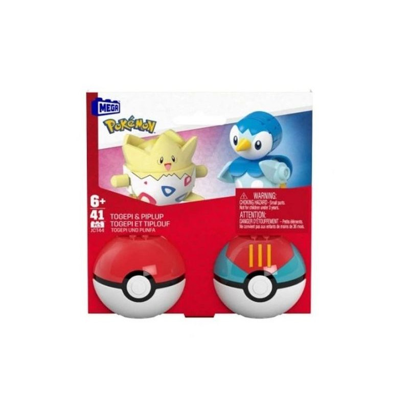 MEGA POKEMON Piplup i Togepi Pokeball 2pak JCT44
