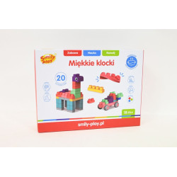 Miękkie klocki 20el SmilyPlay SP84944 49443