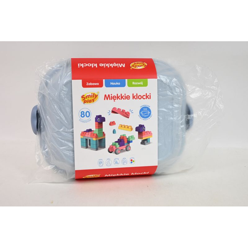 Miękkie klocki 80el SmilyPlay SP84942 49429