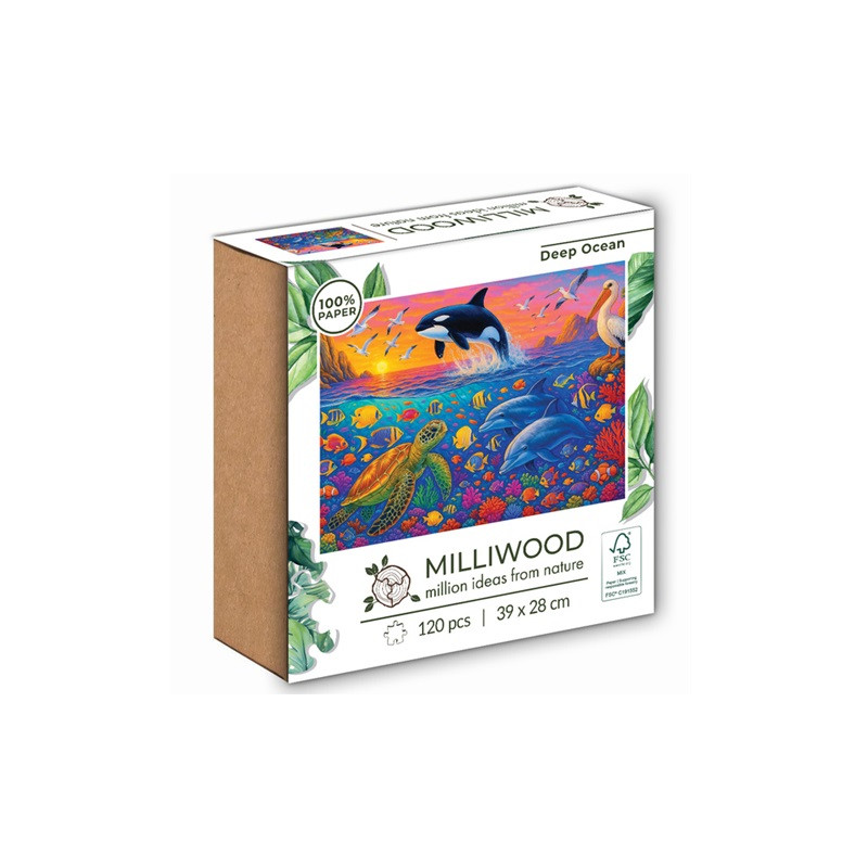 Milliwood ClassJigsawpuzzle120el DeepOcean 50882