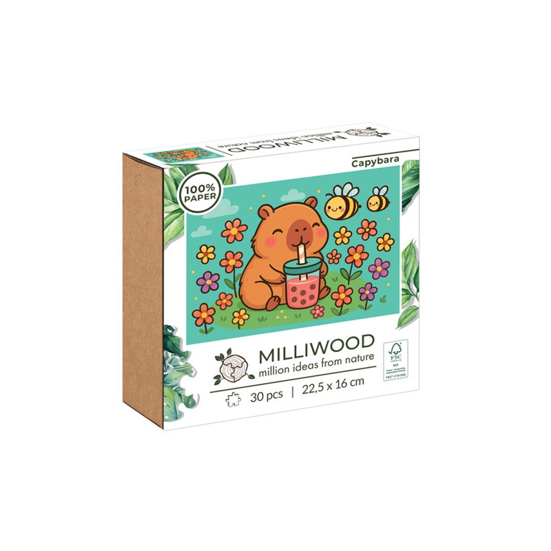Milliwood ClassJigsawpuzzle30el Capybara 50851