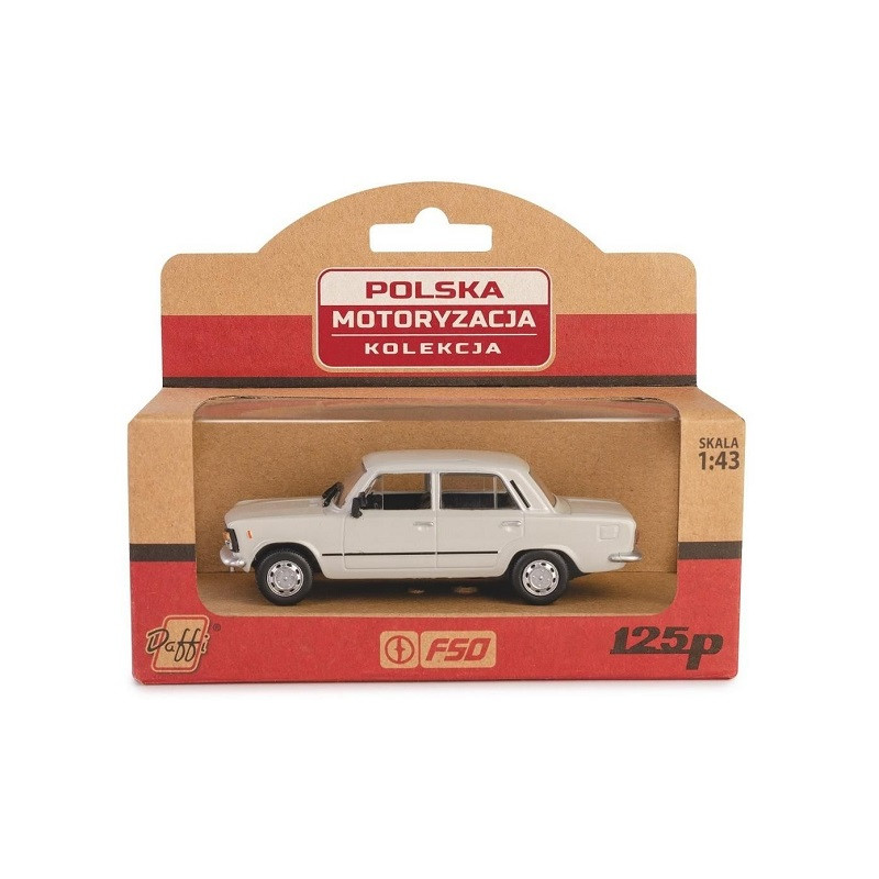 Model PRL Fiat 125P MR popielaty K-595 15958