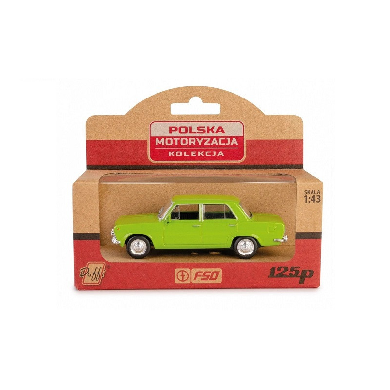 Model PRL Fiat 125P MR zielony K-596 15965