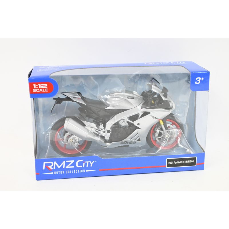 Model RMZ Hobby 1:12 ApriliaRSV4 silv H-134 81345