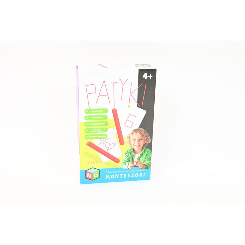 Montessori -zabawka edukacyjna patyki 05945