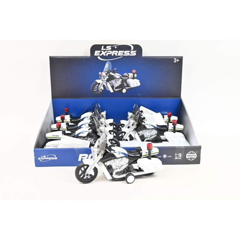 Motocykl 1:20 ś/dźw 6szt/disp 011844 83790