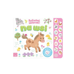 Na wsi Posłuchaj zwierząt Książeczka dźwięk.40003