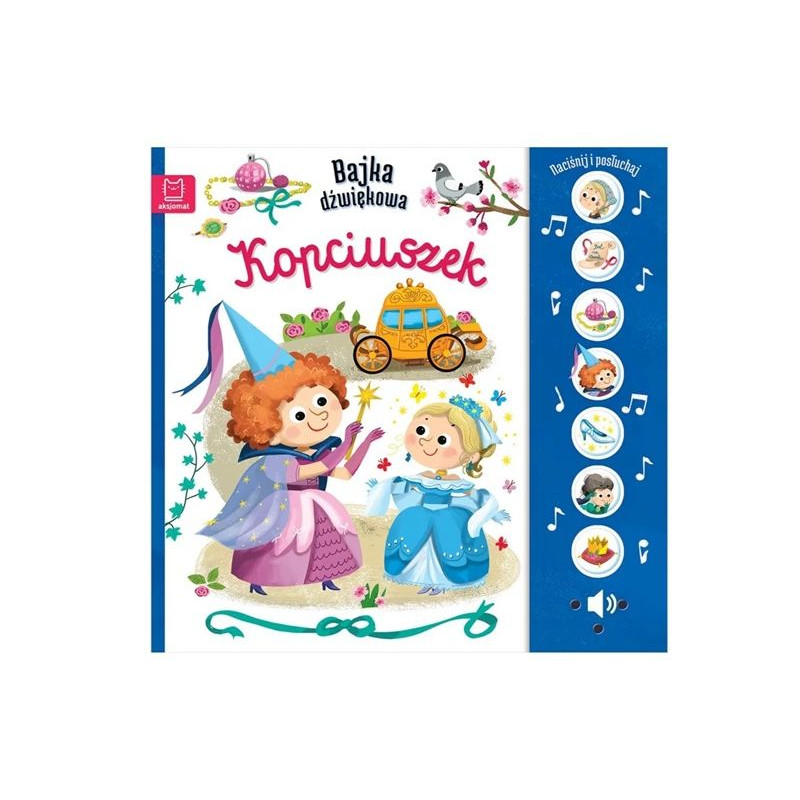 Naciśnij i posłuchaj!Bajka dźwięk.Kopciuszek 38115