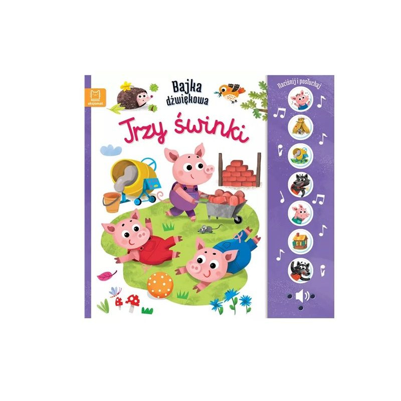 Naciśnij i posłuchaj!Bajka dźwięk.TrzyŚwinki 38122