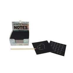 Notes czarne karteczki 100szt 620613 45658