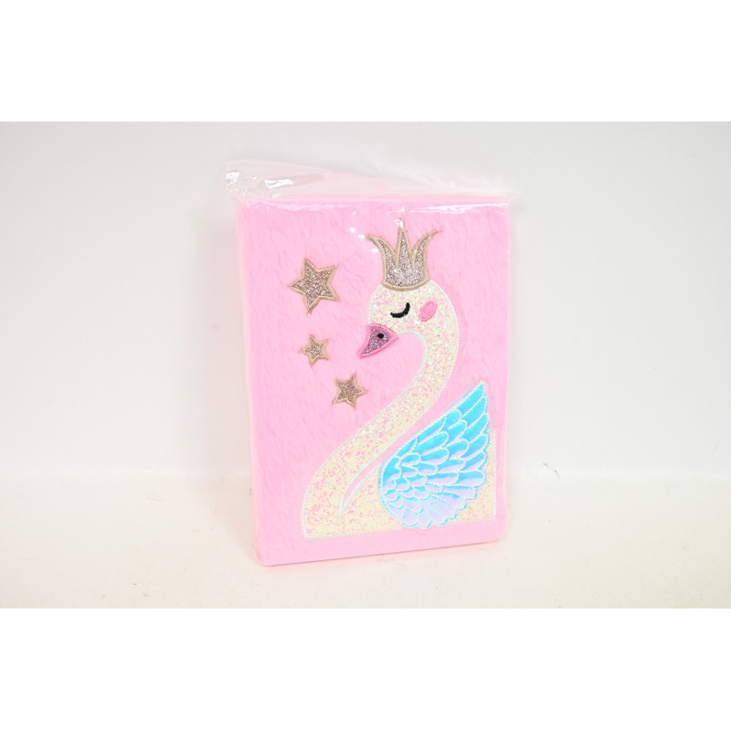 Notes pluszowy łabędź D43013-1 70462