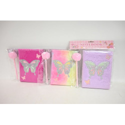 Notes + długopis motyl 21*15cm D45023 73371
