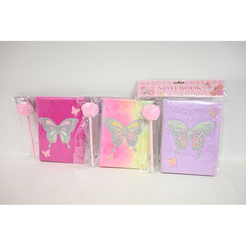 Notes + długopis motyl 21*15cm D45023 73371