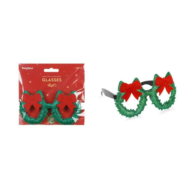 Okulary Świąteczne Wieńce mix 91894