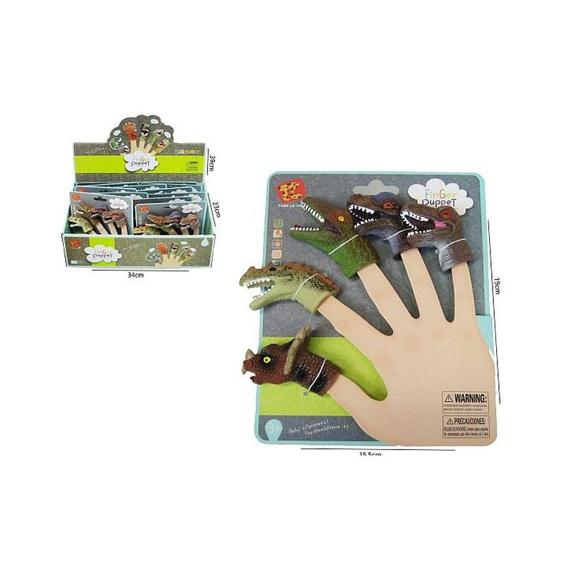 Pacynki na palec dinozaury H13682 45567