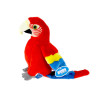 Papuga czerwona 25cm 48754