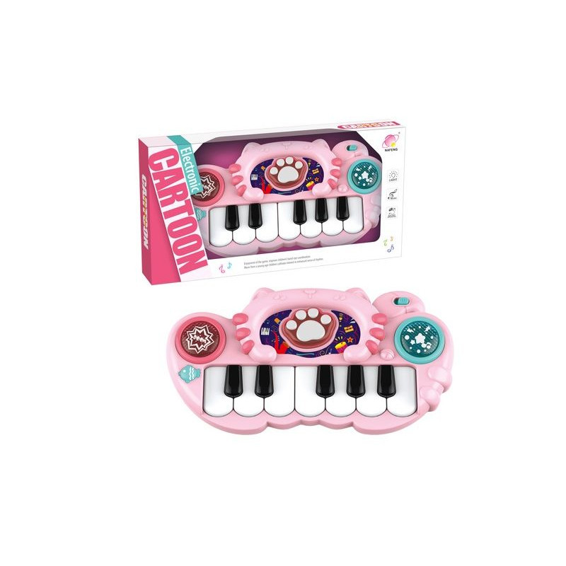 Pianinko kotek różowe A-1623 81814