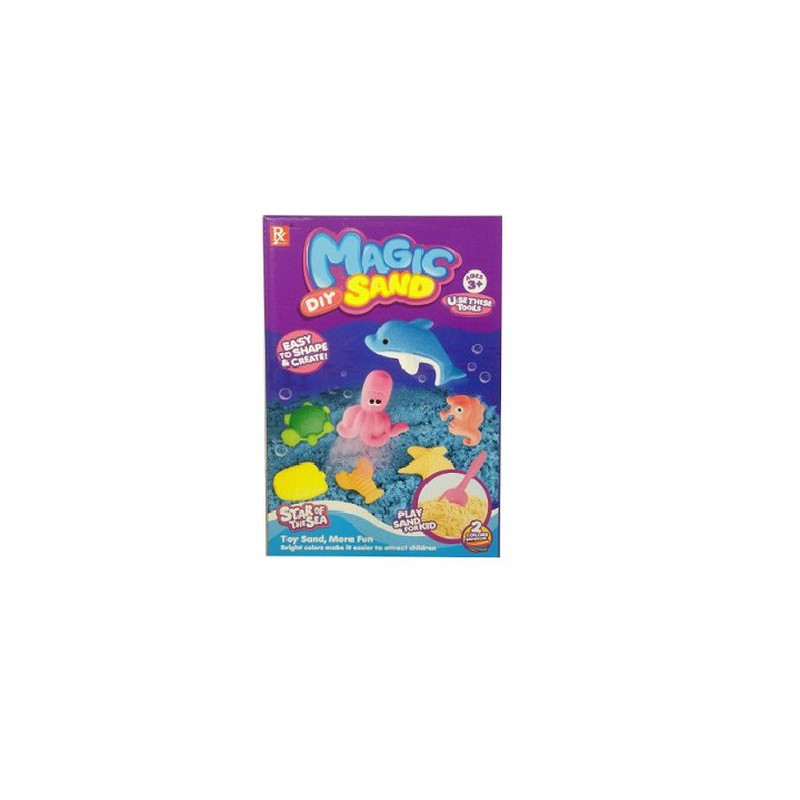 Piasek 3D z foremkami 2kol w zestawie G7813 06261