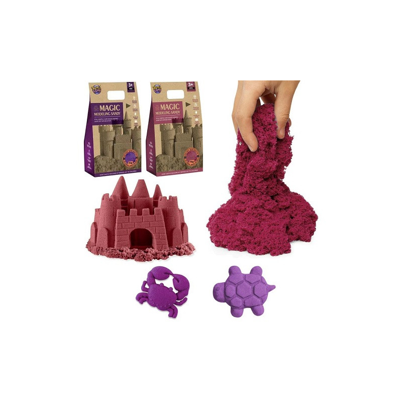 Piasek kinetyczny 1000g 2kol A-1661 84549