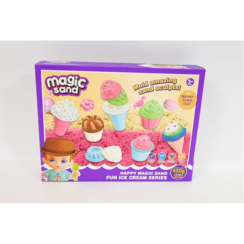 Piasek kinetyczny 450g lody  BPLA1787 81787