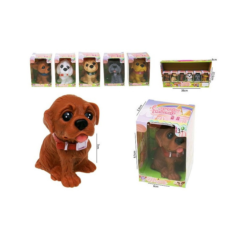 Pieski 7cm 6rodz H14073 53135